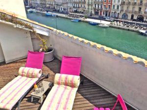 Au Coeur du Cadre Royal L'appartement "Vue Canal" : comme sur le pont d'un bateau...